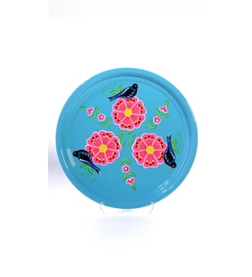 Tepsi Mavi Kuşlu (33 Cm)