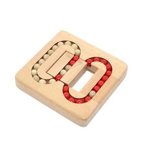 Ahşap Eğitici Rubik Küp Oyunu 12cm