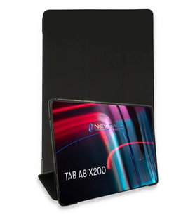 Newface Samsung Galaxy X200 Tab A8 10.5 Kılıf Tablet Smart Kılıf - Siyah