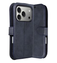 iPhone 17 Pro Trend S Plus Kapaklı Kılıf - Lacivert