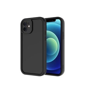 Apple iPhone 11 Uyumlu Kılıf Kamera Korumalı Zore Ananas Kapak (Siyah)