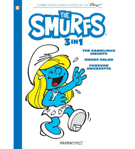Smurfs 3 In 1 Vol. 9: Collecting The Gambling Smurfs, Smurf Salad And Forever Smurfette