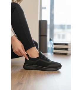 Enoch Kadın Kolay Giyilebilir Hava Alan Fileli Yürüyüş Sneaker