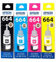 Epson 664 Orj Akıllı Mavi Mürekkep