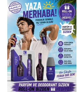 Caldıon Nıght Edt 100 Ml +Deodorant + Rollon