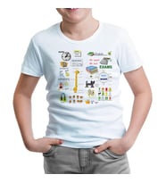 İngilizce - Sınavlar Beyaz Çocuk Tshirt
