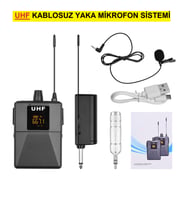 UHF KABLOSUZ YAKA MİKRAFON SİSTEMİ