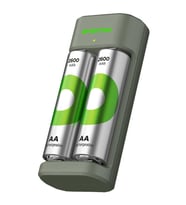 Gp Recyko E221 2*2600 mAh R6 AA Pilli Şarj Cihazı (GP-E221/270AHCER21-2GTLB2)