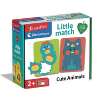 Clementoni Little Match Puzzle - Sevimli Hayvanlar