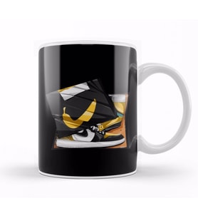 Air Jordan 1 Sneakers Number One İn The World Basketball Kupa Bardak Porselen