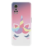 General Mobile GM 21 Pro GM 22 Pro Plus Kılıf Desemli Silikon Sweety Unicorn 1737