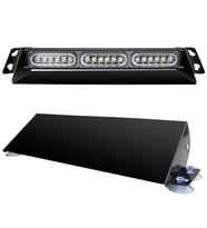 Çakar lamba 13 fonksiyonlu 18 led 12v kırmızı-mavi-beyaz / LAPA532
