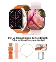 Watch 11 Mini Akıllı Saat Seti , Özel Kutulu Set (RoseGold)