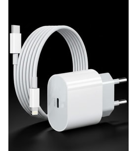 iPhone 14 13 12 11 Uyumlu 20W Hızlı Şarj Adaptörü Lightning Kablo Seti