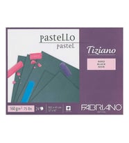 Fabriano Tiziano Pastel Blok 160 gr 30,5x41 cm 24 yp SİYAH 