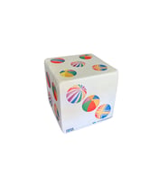 Pediaswiss Eğitici ve Geliştirici Küp Sayı Top Küp 14x14x14 cm