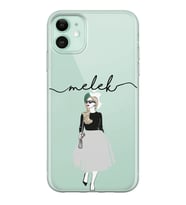 Women Tasarımlı Şeffaf Telefon Kılıfı (Tüm Modeller Mevcuttur)