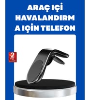 Kalorifer Izgaralı Manyetik Telefon Tutucu – Sarsıntı Geçirmez