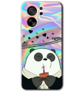Xiaomi Mi 13T Pro Kılıf HD Desen Baskılı Arka Kapak - Milkshake Panda