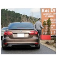 Drs Tuning Jetta Uyumlu Makyajsız Egzoz Görünüm Difüzör