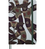 Moleskine Özel Seri Snake Leaves Çizgili Defter L Boy