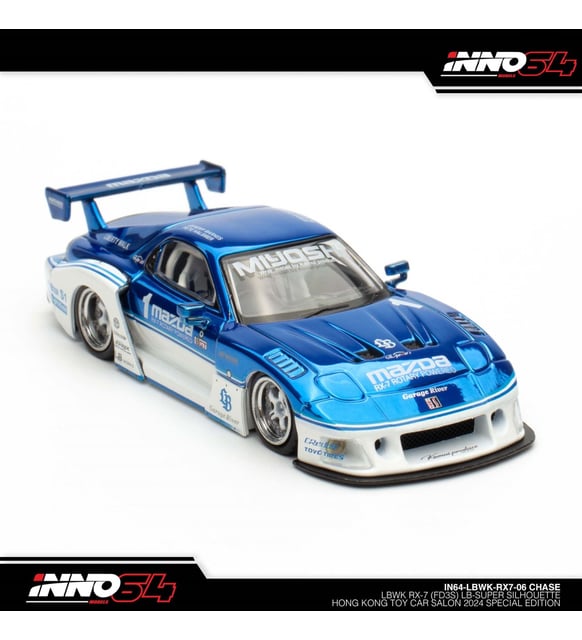 Inno 64 Models LBWK Mazda RX-7 LB-Super Silhouet !!Chase Araba!!