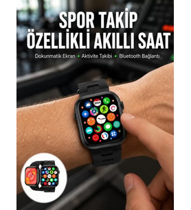 Northcity Akıllı Saat Çağrı Cevaplama ve Bildirimler - Kablo Takılı Saat Modelleri