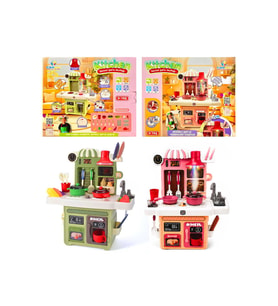 CAN ALİ TOYS KİTCHEN SEVİMLİ ŞEFİN MUTFAĞI MUSLUK BUHAR EFEKTİ SESLİ IŞIKLI PİLLİ (1 Adet) 3YAŞ+