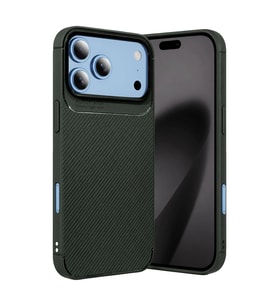 Newface Apple İphone 18 Pro Max Auto Focus Karbon Kapak - Yeşil