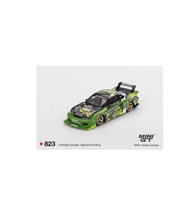 Mini GT 823 Nissan LB-Super Silhouette S15 SILVIA V2 2024 Formula Drift Japan 1/64 Model Araba (Çok Renkli)