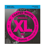 Daddario Exp170 Bass Gitar Tel Seti, 45-100, Coated Nickel, Regular Light