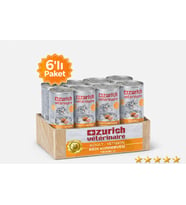 Zurich Veterinaire Tavuklu Yetişkin Kedi Konservesi 415 gr x 6’lı Paket