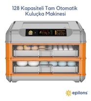 128 yumurtalık 5 programlı tam otomatik kuluçka makinesi kaz ördek bıldırcın hindi  ıçin uygun incubator ()