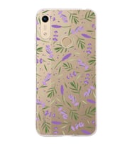 PrintiFy Huawei Honor 8A ile Uyumlu 1mm Slim Fit Water Color 3 Baskılı Şeffaf  Kılıf