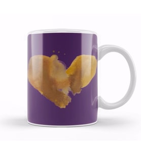 Funny coffee drinKs Art lover Gift Quote   Vintage Retro Rainbow Style Kupa Bardak Porselen