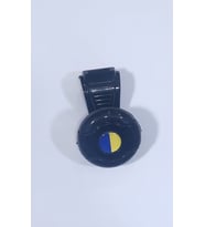 Siyah Dönebilen Vites Topuzu Sarı Lacivert Stickerlı