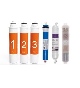 Waterlife Arıtma Uyumlu Tak-Çevir 6'lı Filtre Seti, 10 Aşamalı