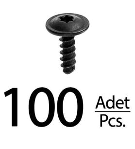 Volkswagen için Torx (Tork) Davlumbaz Vida - 100 Adet