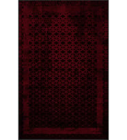 Eliana Home Baskılı, Yıkanabilir Kaymaz Taban Salon Halısı LNA0185-SD832 100x150 cm (Bordo)