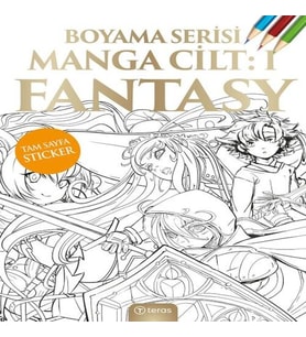 Manga Boyama Cilt I: Fantasy