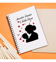 Anneler Günü Tasarımlı Defter