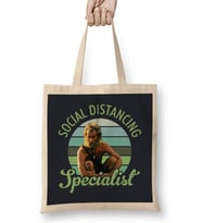 Cast Away Social Distancing Specialist Bez Çanta Uzun Saplı