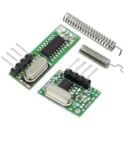433MHZ Rf Alıcı Verici RX470C + WL102 + Antenler 20 - 200 Metre