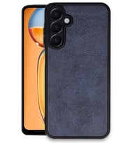 Samsung Galaxy A26 Kılıf Şık Tasarımlı Premium Aras Deri Kapak (Lacivert)