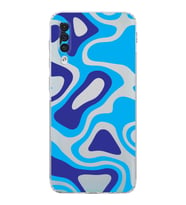 Samsung Galaxy A30s  Kamera Korumalı  Kapak Renkli Desen Tasarımlı  Şeffaf Kılıf