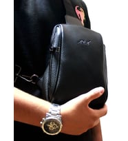 Çanta Sepetim Erkek Suni Deri Çok Bölmeli Göğüs Çantası