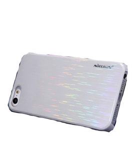 Nillkin iPhone SE/5S/5 ile Uyumlu Colorful Sert Kauçuk Kılıf Beyaz