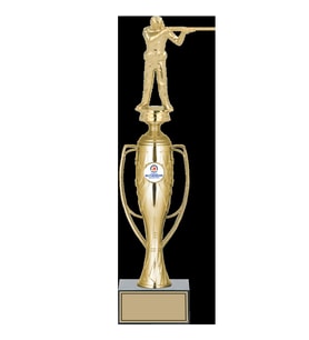 ODAK KUPA - Figürlü Kupalar - Atıcı Figürlü Kupalar FG-025 A - 38 cm