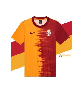 Galatasaray Orjinal Lisanslı 5 Yıldızlı Çocuk Parçalı İç Saha Forma 20/21