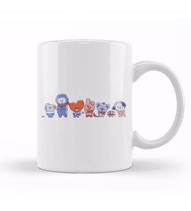 Bts Bt21 Christmas Time Kupa Bardak Porselen